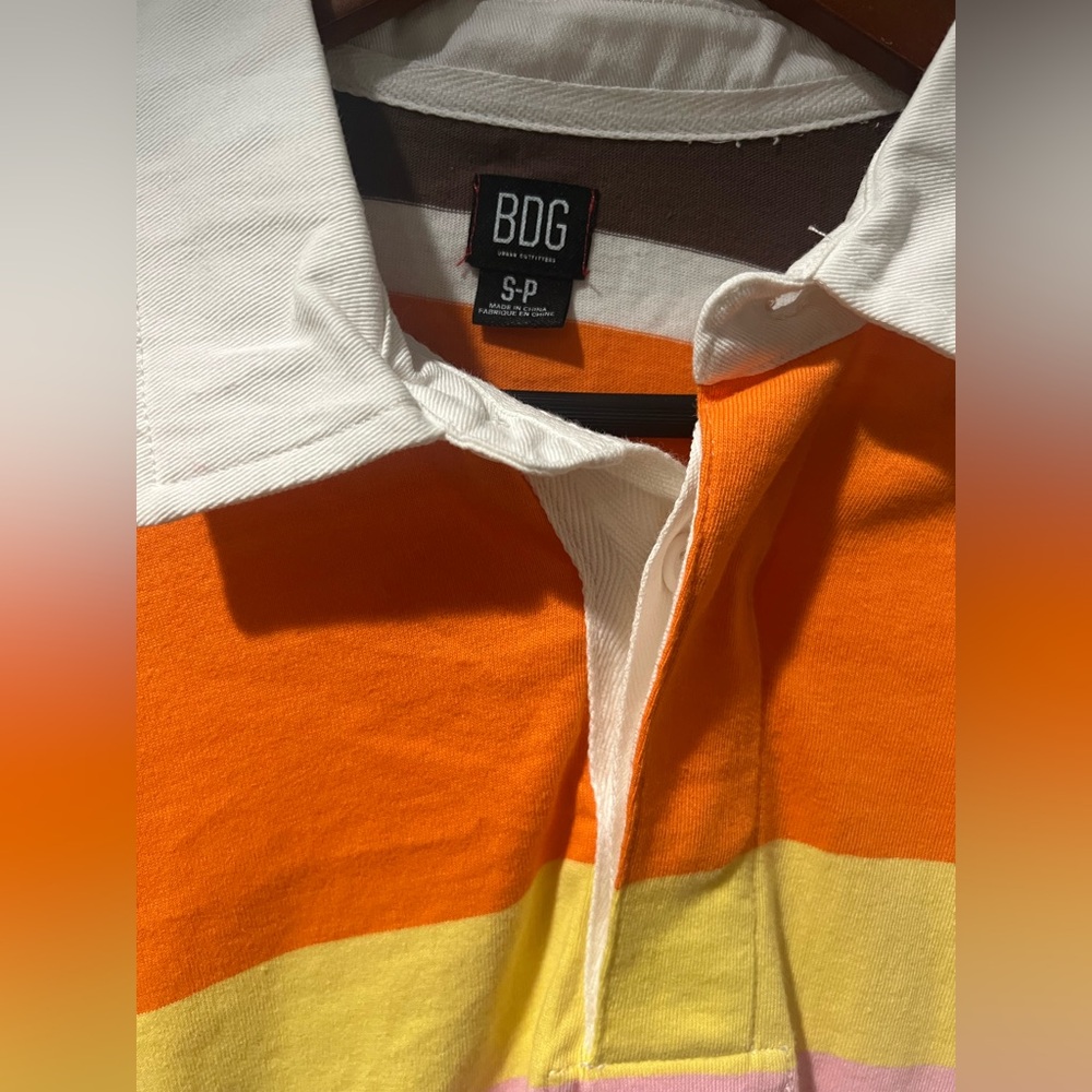 Urban Outfitters BDG Jefferson Cropped Polo size S - Picture 6 of 6